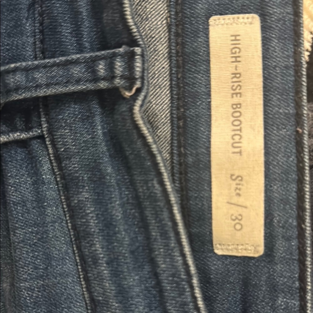 Pilcro high rise bootcut Women's Blue Jeans - Picture 2 of 5